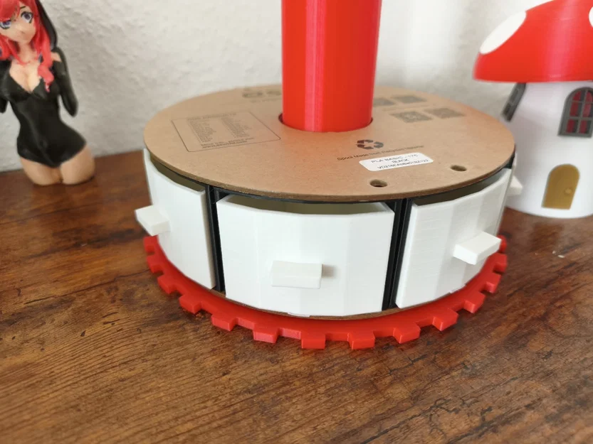 SpoolStack Organizer - Khay đựng đồ từ lõi cuộn filament - Image 1