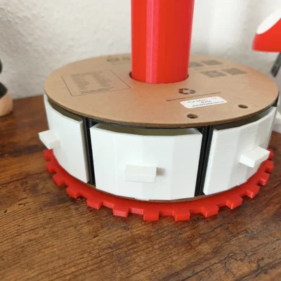 SpoolStack Organizer - Khay đựng đồ từ lõi cuộn filament