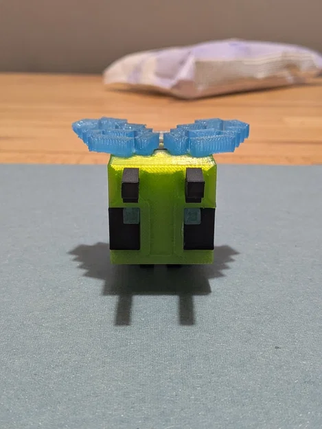 Mô hình chú ong Minecraft 3D lắp ráp cực xinh - Image 1