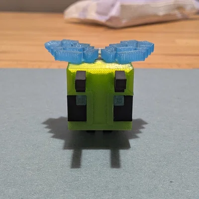 Mô hình chú ong Minecraft 3D lắp ráp cực xinh