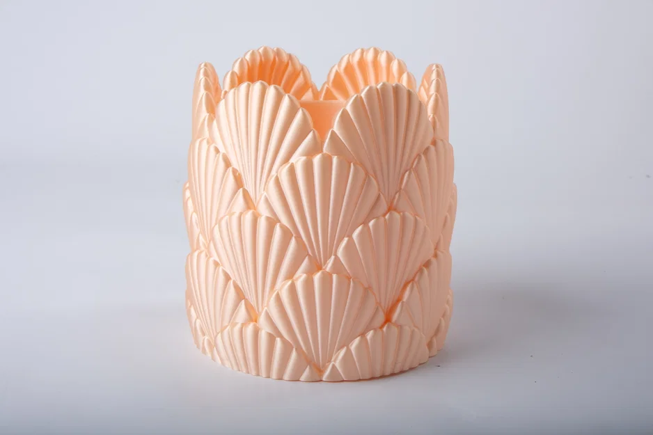 Bình Hoa Hình Vỏ Sò Peach Seashell Vase - Image 2