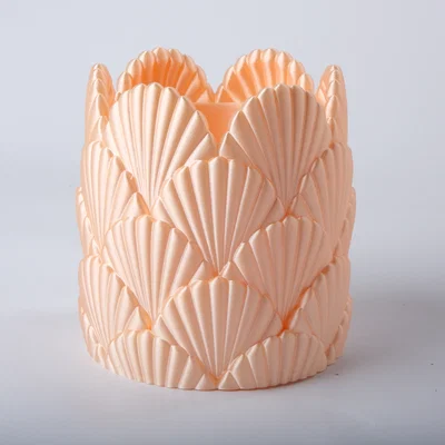 Bình Hoa Hình Vỏ Sò Peach Seashell Vase