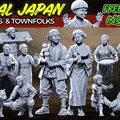 Dân làng thời phong kiến Nhật Bản (FREE) | Đã có sẵn support - Thumbnail 2