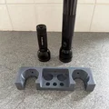 Giá Treo Đèn Pin Maglite và Đèn UV Đa Năng Có Ngăn Chứa Pin - Thumbnail 4