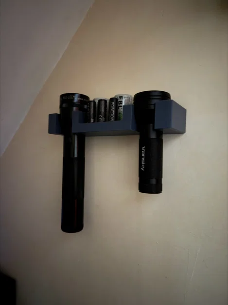 Giá Treo Đèn Pin Maglite và Đèn UV Đa Năng Có Ngăn Chứa Pin - Image 8