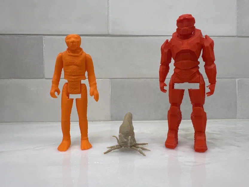 Mô hình 3D Infection Form (Halo) cho figure Kenner - Image 2