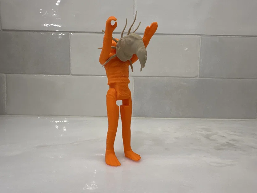 Mô hình 3D Infection Form (Halo) cho figure Kenner - Image 3