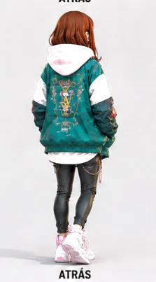 Mô hình 3D Izuku và Ochaco (My Hero Academia) phong cách Streetwear - Image 9