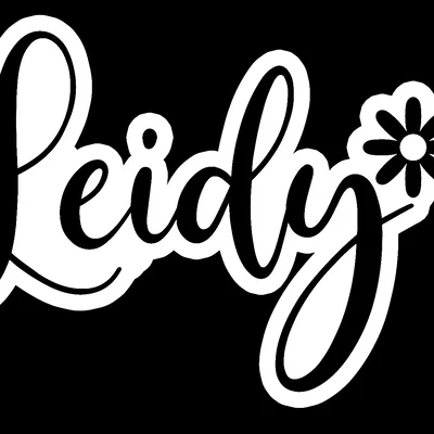 Móc khóa tên - Leidy -