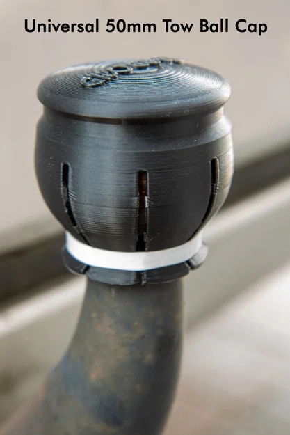 Nắp bảo vệ cầu kéo xe (Tow Ball Cap) 50mm đa năng - Image 1
