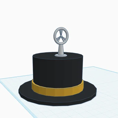 Phụ kiện 3D logo Mercedes gắn nón thời trang độc đáo