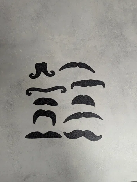 Bộ sưu tập ria mép - The Moustache Set - Image 3