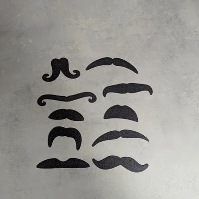 Bộ sưu tập ria mép - The Moustache Set
