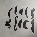 Bộ sưu tập ria mép - The Moustache Set - Thumbnail 4