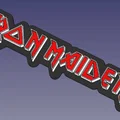 Mô hình trang trí Logo Iron Maiden - Thumbnail 1