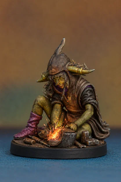Mô hình Artificer Goblin 3D - Nhân vật ấn tượng cho D&D - Image 1
