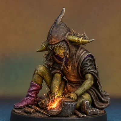Mô hình Artificer Goblin 3D - Nhân vật ấn tượng cho D&D