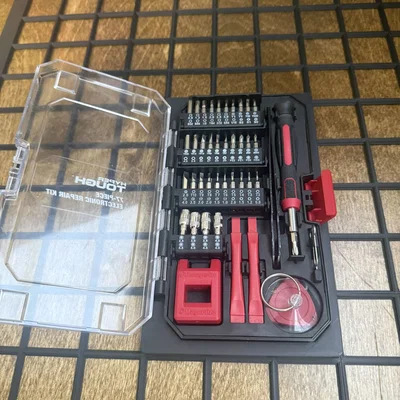 Khay 3D Gridfinity cho bộ dụng cụ sửa chữa điện tử Hyper Tough