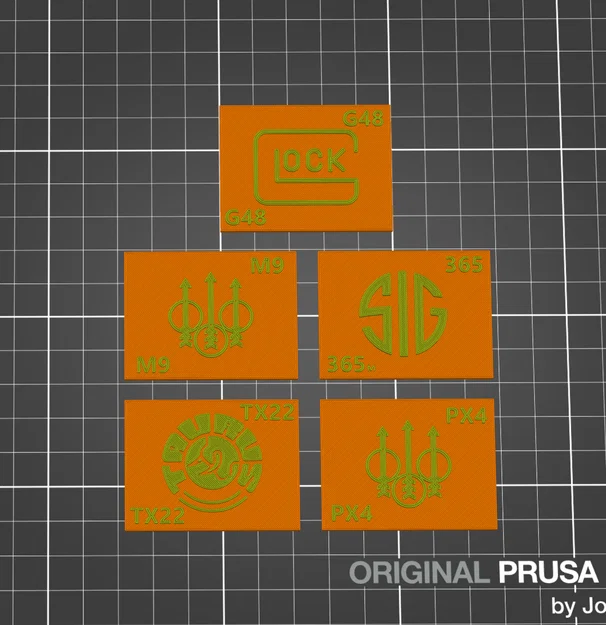 Bộ Nhãn Phân Loại Băng Đạn Mag Labels In 3D Tiện Dụng - Image 1
