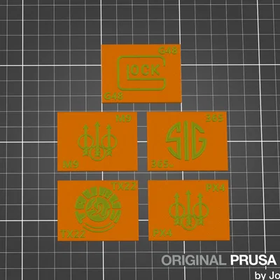 Bộ Nhãn Phân Loại Băng Đạn Mag Labels In 3D Tiện Dụng