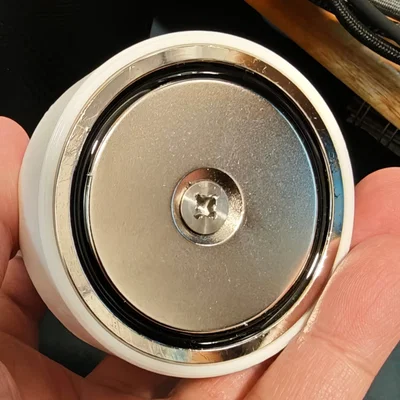 Bộ tay cầm và nắp bảo vệ cho nam châm câu cá 60mm
