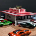 Mô hình Stop & Eat Drive-In - Diorama tỉ lệ 1:64 - Thumbnail 9