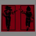 Mẫu in 3D Bảng Tạo Vân Bề Mặt Goku và Vegeta - Best Buddy Texture - Thumbnail 1