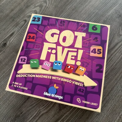 Khay in 3D đựng phụ kiện boardgame Got Five! gọn gàng