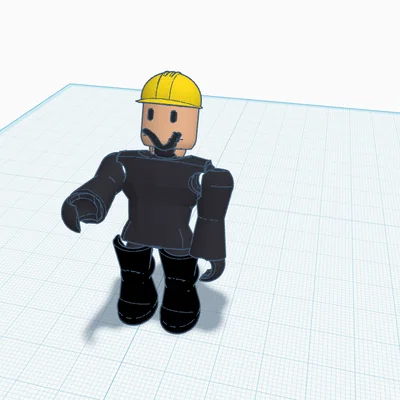 Mô hình 3D Builderman Roblox cử động linh hoạt cực chất