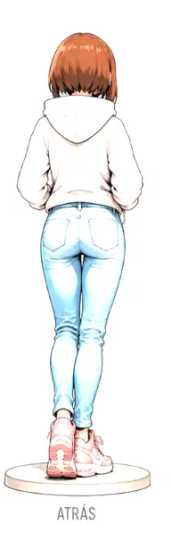 Mô hình 3D Ochaco Uraraka anime My Hero Academia đẹp mắt - Image 4
