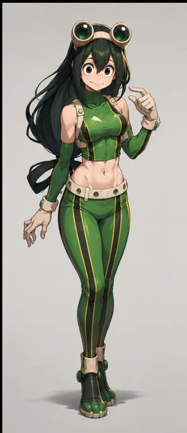 Mô hình 3D nhân vật Frogy (My Hero Academia) để in nhựa chất lượng - Image 1