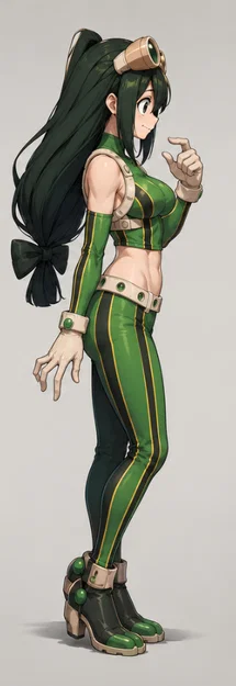 Mô hình 3D nhân vật Frogy (My Hero Academia) để in nhựa chất lượng - Image 2