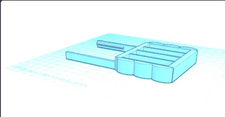 Phụ kiện gắn máy dò kim loại (detector de metales) thiết kế in 3D - Image 1