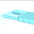 Phụ kiện gắn máy dò kim loại (detector de metales) thiết kế in 3D - Thumbnail 1