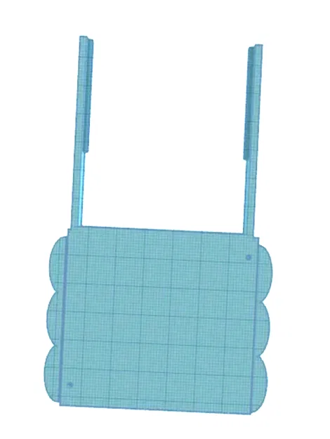 Phụ kiện gắn máy dò kim loại (detector de metales) thiết kế in 3D - Image 2