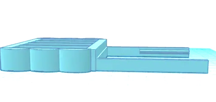 Phụ kiện gắn máy dò kim loại (detector de metales) thiết kế in 3D - Image 3