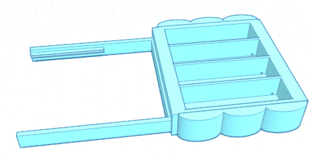 Phụ kiện gắn máy dò kim loại (detector de metales) thiết kế in 3D - Image 4