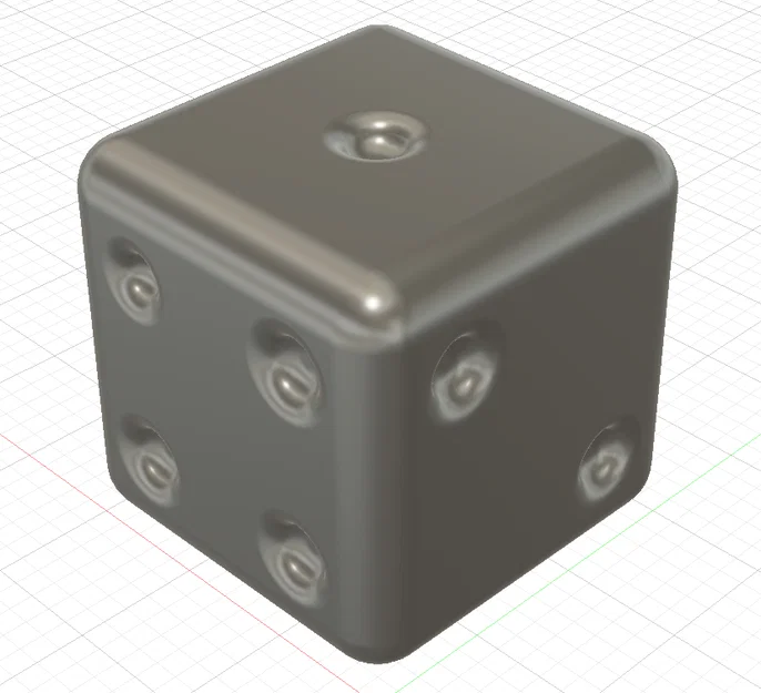 Xúc xắc 3D thiết kế tối giản Simplistic Dice in 3D hiệu quả - Image 2