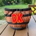 Thùng/Túi đựng phấn leo núi hình thùng rượu Donkey Kong - Thumbnail 4