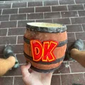 Thùng/Túi đựng phấn leo núi hình thùng rượu Donkey Kong - Thumbnail 5