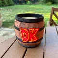 Thùng/Túi đựng phấn leo núi hình thùng rượu Donkey Kong - Thumbnail 6