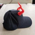 Sừng Low Poly cho mũ lưỡi trai, mũ nón và mũ bảo hiểm - Thumbnail 3