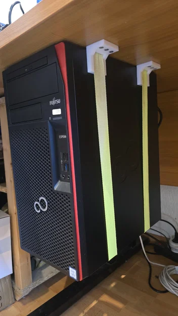 Giá treo PC lắp dưới gầm bàn - Image 1