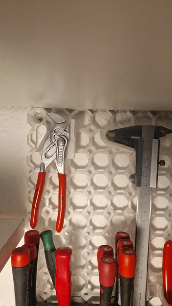 Giá treo kìm Knipex Cobra cho Multiboard (Hỗ trợ Onshape/Tham số) - Image 1