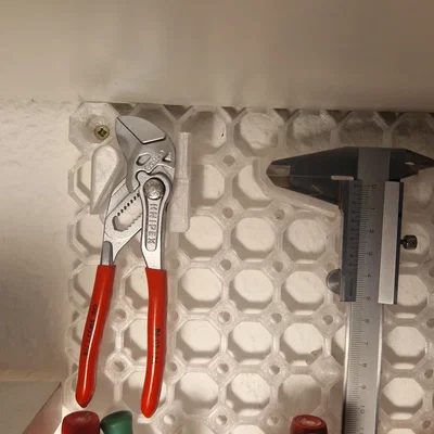 Giá treo kìm Knipex Cobra cho Multiboard (Hỗ trợ Onshape/Tham số)