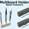 Giá treo nhíp nhựa chính xác MultiBoard (5 khe) - Thumbnail 1