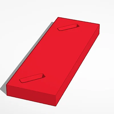 Miếng đệm 3D (Shim) cho khóa cửa lưới 20x58x5mm - Giải pháp sửa cửa hiệu quả