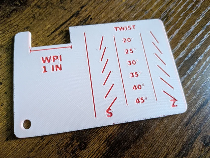 Thẻ kiểm soát quay sợi (Yarn Spinning Control Card) tích hợp thước đo góc - Image 1