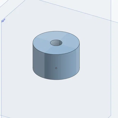 Vòng đệm lót (washer) hình trụ 32x8mm in 3D chuyên dụng
