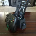 Giá đỡ tay cầm Xbox kèm khe để điều khiển TV, dàn âm thanh và logo đèn nền - Thumbnail 2
